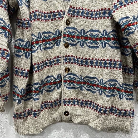 VINTAGE Liz Claiborne Lizwear button front Cardigan Medium - Picture 5 of 11